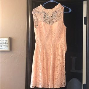 Peach Dress